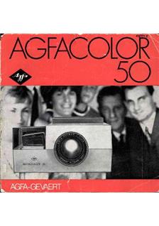 Agfa Agfacolor 50 manual. Camera Instructions.